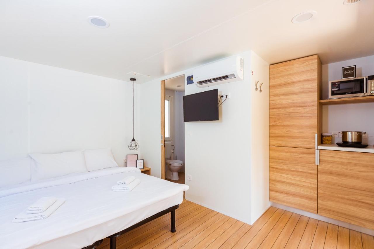 Mobile Homes Casapini In Fkk Camping Solaris Poreč Eksteriør billede