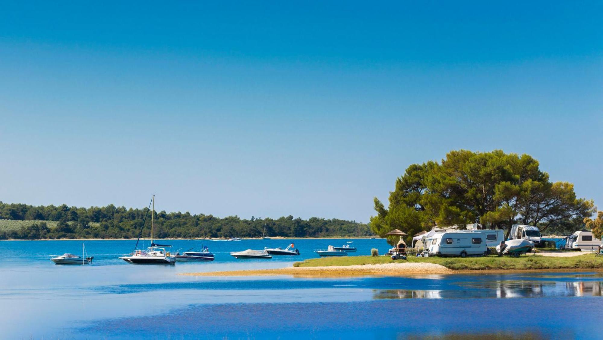 Mobile Homes Casapini In Fkk Camping Solaris Poreč Eksteriør billede